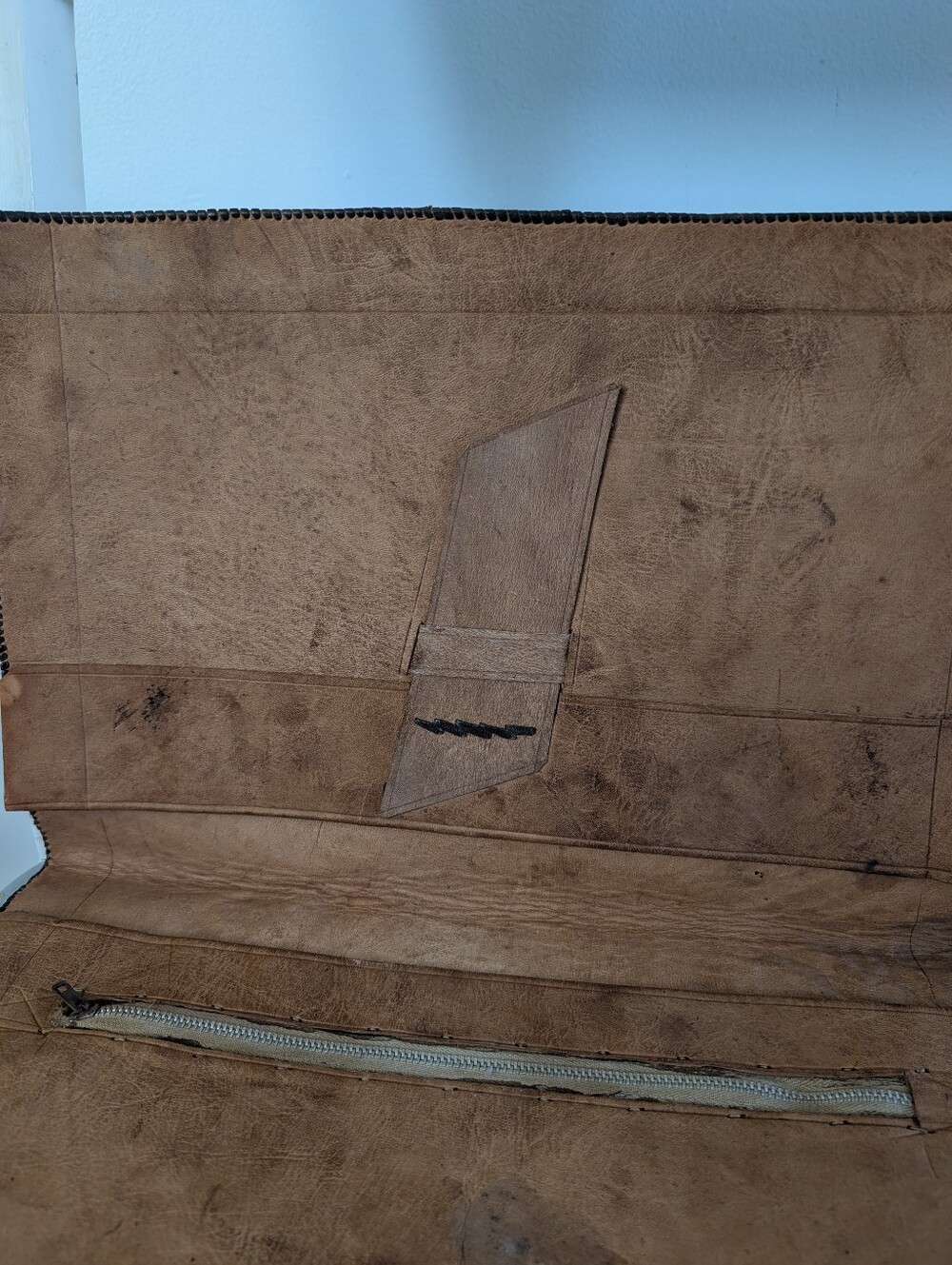 RARE - 1970's "Python Skin" Satchel, Briefcase - Unisex Design - Picture 10 of 16